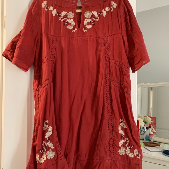Free People Embroidered Dress - Picture 2 of 3
